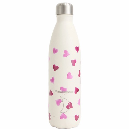 Chilly's Bottle 750ml Pink Hearts